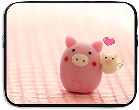 Yvun Pink Pig Briefcase Handbag Case Cover For 13-15 Inch Laptop, Notebook, MacBook Air/Pro