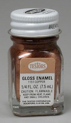 Enamel 1/4 oz Copper