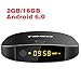Android 6.0 TV Box 2GB RAM 16GB ROM T95D Media Player with 4K Full HD WiFi Bluetooth HDMI 2.0 Ethernet