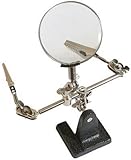 Silverline 633830 Helping Hands Magnifying Workpiece Holder 63mm 2.5x