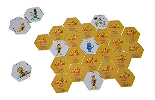 Eichhorn 109345404 - Biene Maja Bilder-Memo-Domino Spiel, 28 Steine mit 14 bunt bedruckten Biene Maja Motiven – Bild 3