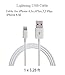 UK Charger Adapter with Dual USB,Cable(3FT) for Smartphone