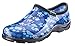 Sloggers Women's Waterproof Rain and Garden Shoe with Comfort Insole, Blue Paw Print, Size 9, Style 5114QB09