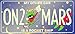 Marvin the Martian ON2 MARS License Plate