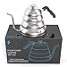 Pour Over Coffee Maker Tea Kettle â€“ Premium Gooseneck Kettle Coffee Pot With Fixed Thermometer for Perfect Coffee and Tea - Teapot with Max Line (34floz)