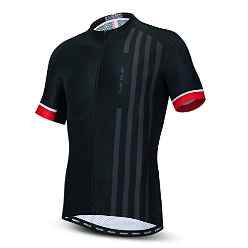 Cycling Jersey Men High Breathable Mesh MTB Shirts