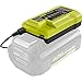 Ryobi 40-Volt Lithium-Ion Charger Gen2 with Portable USB Charger 40v Li-Ion Model OP403A