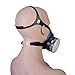 Holulo 3600 Series Half Facepiece Reusable Safety Respirator Industrial Gas Chemical Anti-Dust Paint Respirator Mask with Adjustable Straps