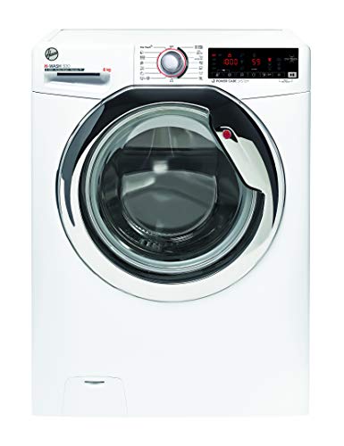 Hoover H-WASH 300 H3WS4428TAMCE-S Waschmaschine / 8 kg / 1200 UpM / BPM Inverter Motor / All-in-One Programm / Intelligente Steuerung mit NFC / Deutsches Bedienfeld