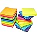 Jalousie 33 PCs Colorful Sticky Note Pads Bundle Include 18 100 Pages 3 in x 3 in Sticky Note Pads 12 3 in x 1 in Index Tab Sticky Note Pads and 3 Sets Divider Note Pads