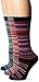 Wigwam Women's Miley Merino Wool Casual Crew Boot Sock 3-Pack, Black/Dark Denim/Grey, Medium