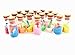 Guaishou DIY Arts and Crafts Kit for Kids Wishing Bottles Art Glass Bottles with Cork Colorful Rainbow Sand Sea Shells Mixed Beach Seashells
