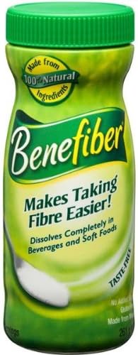 Benefiber Fiber Supplement - 74 Servings - 261g - 9.2oz Non Thickening Formula