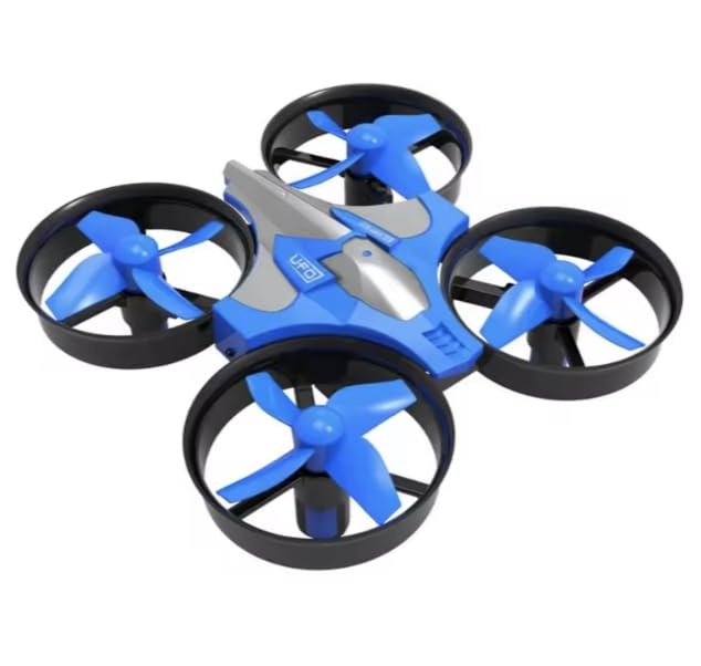 GPS SUPPLY Mini Drone, 360° Flip & Roll Toy Drone with Protected Fan Blades, Speed Adjustment, One-button Return Home, Lightweight Indoor Drone, Gift for all family (Blue)