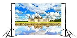Leowefowa 5X3FT Chateau de Chambord Backdrop