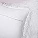 Ashler HOME DECO Pack of 2 Decorative Luxury Style White Faux Fur Throw Pillow Case Cushion Cover 18 x 18 Inches 45 x 45 cm