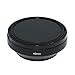 SIOTI 46mm Lens Hood, Matte Treatment Inside, Aluminum Material, Compatible with All Camera Lens S/C/N/F/O/P etc.(46mm)