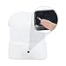 Light Up Hat, Aomeiqi LED Beanie Hat, with 3 Mode Colorful Lights and 1 x Extra Battery, Unisex Knitted Light Hat for Party Sports Walking Jogging Bicycling, White