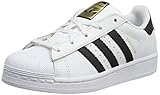 adidas Originals Superstar C Basketball Shoe (Little Kid),White/Black/White,10.5 M US Little Kid