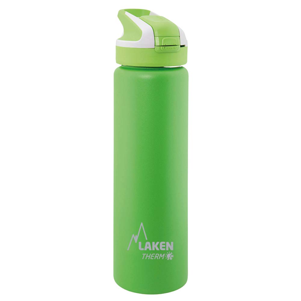 Laken Unisex - Adult Thermos TS7V Thermos Flask, Green, 18/8-0.75 L