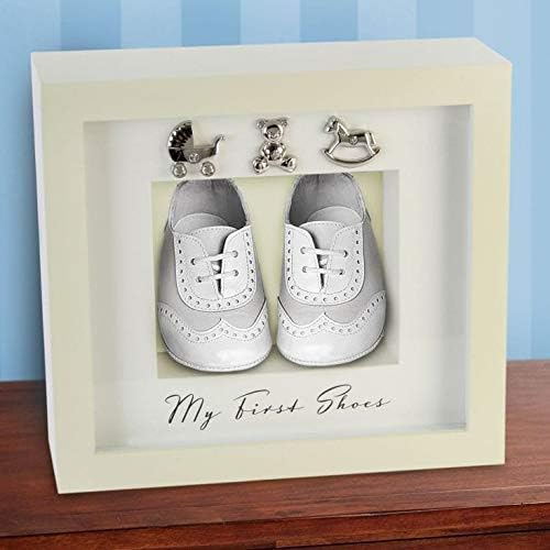 Bambino by Juliana 'My First Shoes' Baby Keepsake Display Box