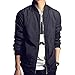 Nantersan Mens Bomber Jacket Casual Slim Fit Softshell Outdoor Windbreaker Lightweight Flight Jacket Coat