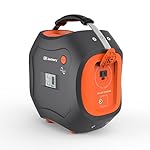 Jackery PowerPro 500Wh Portable Power Station Rechargeable Battery Pack Generator with 110V/300W AC Inverter, 12V Car, USB Output Clean Off-grid Power Supply with Integrated Flashlight for Outdoor