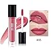 MAANGE 6 Colors Matte Lipstick Set Waterproof Long Lasting Liquid Lip Gloss Set Makeup 6Pcs Kit