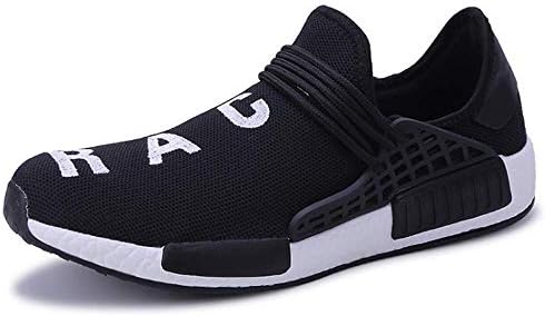 Lucky Exclusive Mens Womens Unisex Lightweight Fashion Sneakers Breathable Lace-up Athletic Sports Shoes Human Race Casual Running Shoes