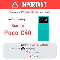 INSTACASE Case Compatible with Xiaomi Poco C40