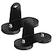 Magnetic Base Light Bar Mounting Brackets, AKD Part 2PCS Powerful LED Light Magnetic Sucker Holder Universal Side-Mounted Brackets Kit for Straight Curved Light Bar on Hood Roof