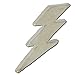 StockPins Gold Lightning Bolt Lapel Pin – Striking Accessory for Backpacks, Hats, and Jackets – Made in USA