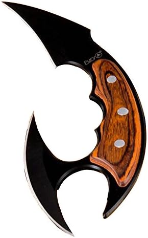 DeerBeer Outdoors Fixed Black Knife Camping Survival Tools Karambit Scorpion Claw Machete Tactical Knife Hunting Combat Survival Fighting Knives