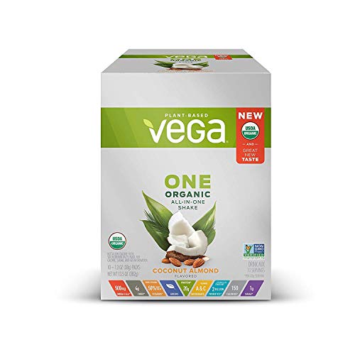 Vega One Organic Meal Replacement Plant Based Protein Powder, Coconut