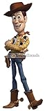 11 Inch Woody Cowboy Toy Story Disney Pixar Removable Peel Self Stick Adhesive Vinyl Decorative Wall Decal Sticker Art Kids Room Home Decor Girl Boy Children Bedroom Nursery 11 x 4 Inch
