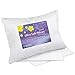 Kyapoo Toddler Pillow 13x18 with Pillowcase,100% Soft Cotton Pillow Cover, Comfortable Sleep for Toddlers, Children and Travel(Soft White)