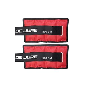 De jure Fitness/Ankle Weight/Wrist Weight (0.5kgx2), (1kgx2), 1.5kgx2, (2kgx2), (2.5kgx2), (5kgx2) (1)