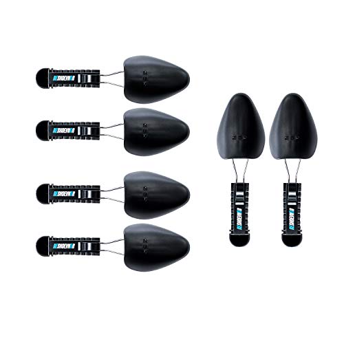 Reshoevn8r JR Plastic Adjustable Shoe Trees (Pack of 3) - Fits Sizes 4-9