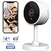 Home Security Camera, LARKKEY WiFi Surveillance 1080P, Smart Baby/Pet Monitor Compatible with Alexa and Google Home, Motion Detection & Tracker, Night Vision