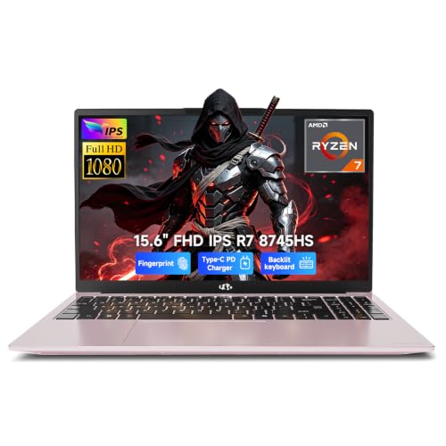 NIMO 15.6" AI Laptop 2026-2027 | AMD Ryzen 7 8745HS 32GB DDR5 1TB SSD up to 4.9GHz Beat R9 7940HS| Radeon 780M GPU| 100W Fast PD| Windows 11 Computer for Creator Work College, 2-Yr Warranty at Amazon