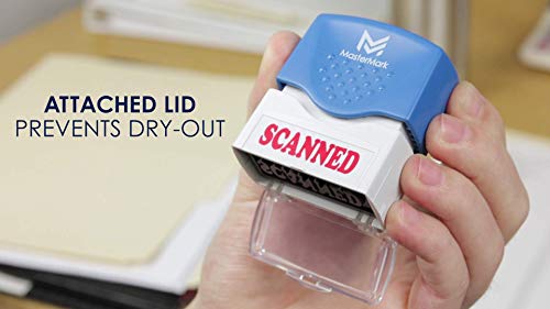Scanned Stamp - MasterMark Premium Pre-Inked Office Stamp - Thumbnail 3