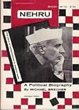 Front cover for the book Nehru, a political biography by Michael Brecher