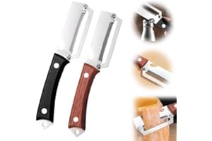 2026 New Multi-Functional Vegetable Peeler for Kitchen,Premium Vegetable Peeler with Wooden Handle and Bottle Opener, Stainle