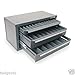 HUOT METRIC DRILL BIT (SIZES 1MM TO 13MM) DISPENSER ORGANIZER CABINET - 13075