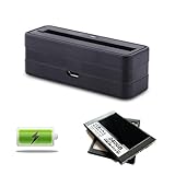 Sfmn Mini USB Desktop Dock for LG V20 Battery Charging Cradle Holder Stand Charger for LG V20 Battery (LG V20)