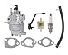 MOTOKU Carburetor Spark Plug Fuel Filter Carb Kit for Generac GP6500 GP6500E GP7500E GP5500 8125W Generator Watts Replaces 0J58620157 Also Fits Jingke Huayi Kinzo Ruixing Xieli