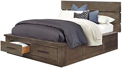Amazon Com Furniture Of America Pristen Rustic Cal King Bed In