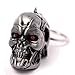 Terminator Keyring Keychain 3D Metal T-800 Skull Official Silver