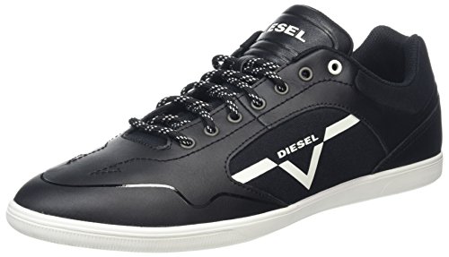 Diesel Men's Happy Hours S-Aarrows Sneaker, Black, 10 M US