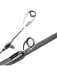 GLUREE   Caña de pescar telescópica de fibra de carbono ultraligera para viajes, surf, agua dulce de 19.4 ft   75.0 ft